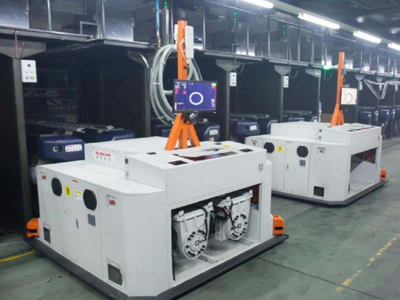 直流絡(luò)筒AGV